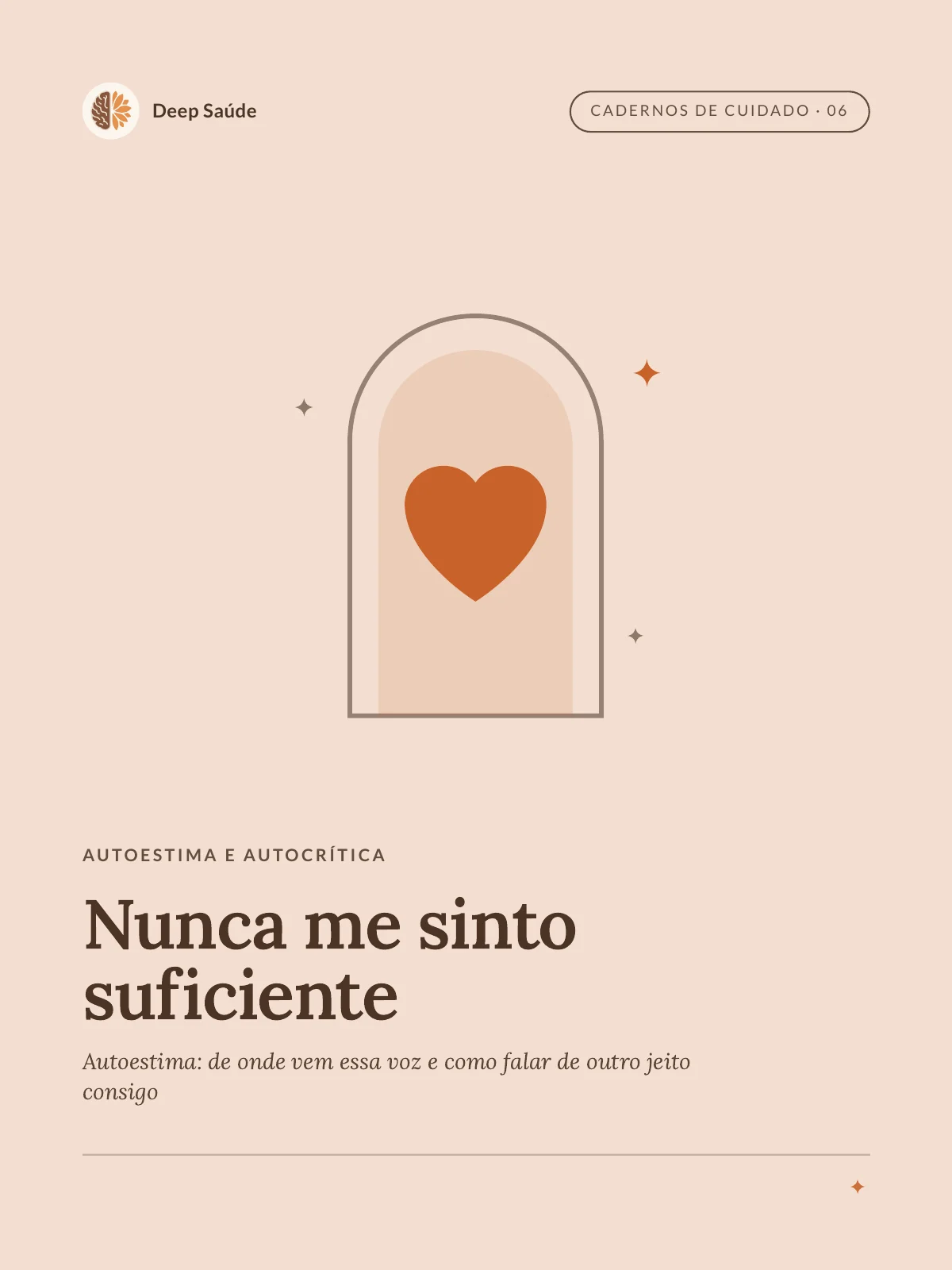 Capa de Nunca me sinto suficiente