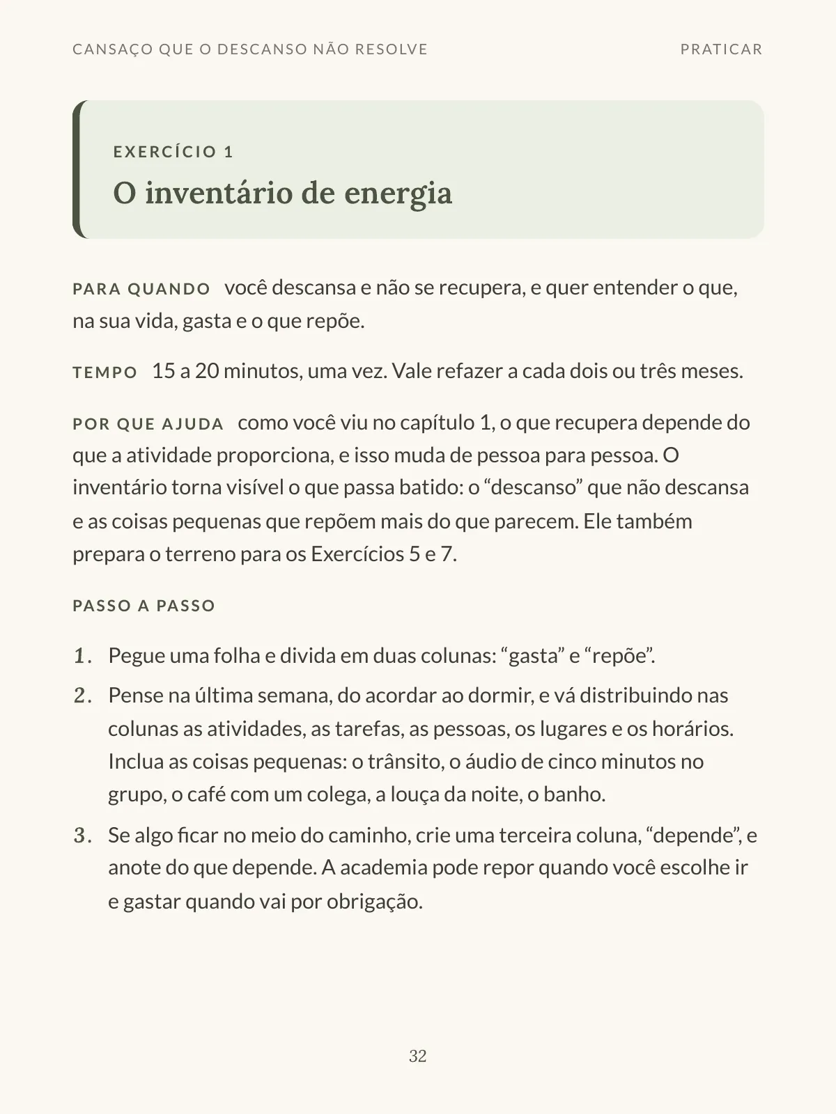 Página 6 de Cansaço que o descanso não resolve