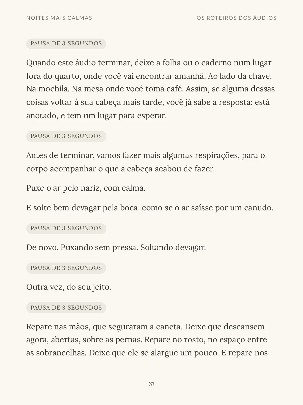 Página 6 de Noites mais calmas