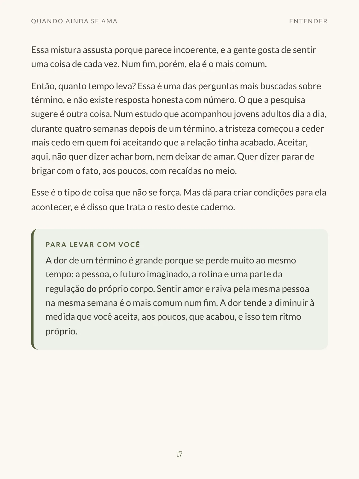 Página 5 de Quando ainda se ama